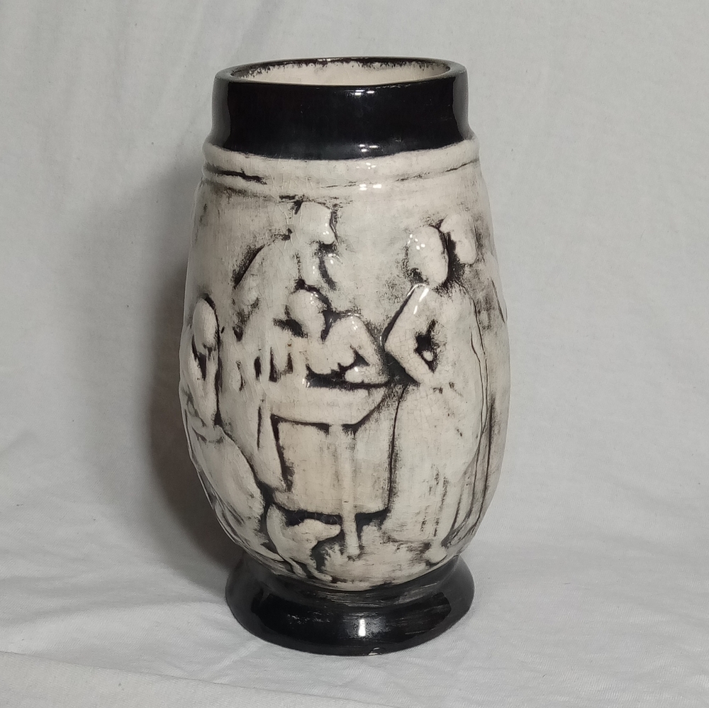 Hand Painted Ceramic Beer Stein Mug - Picture 3 of 8
